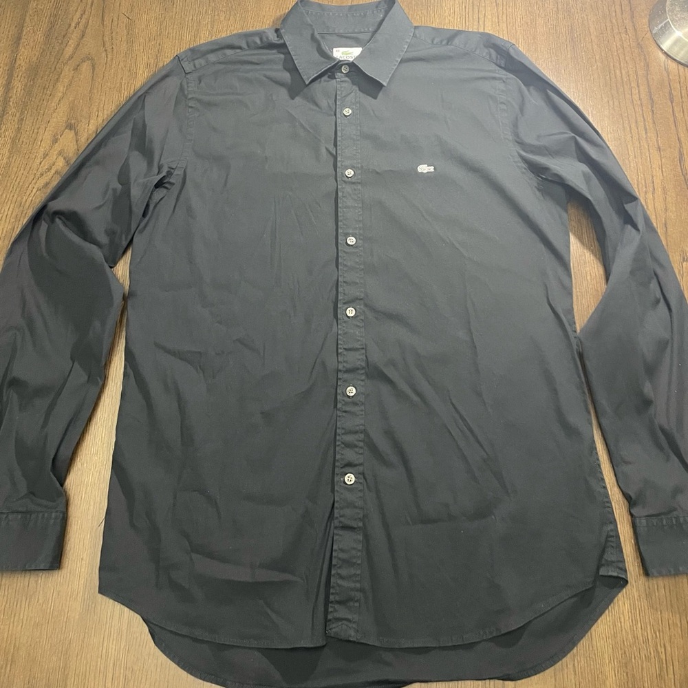 Lacoste Men's Black Shirt